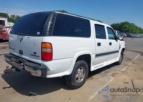 2003 Chevrolet Suburban 1500 Ls из США, поврежденный, VIN 3GNEC16Z43G155599
